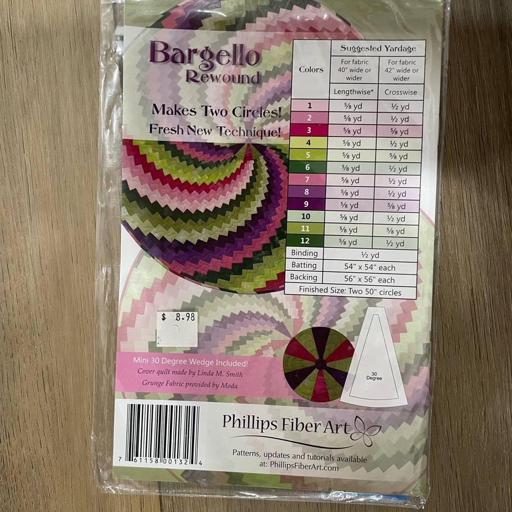 Bargello Pattern & Color Wheel Quilting - Picture 5 of 5